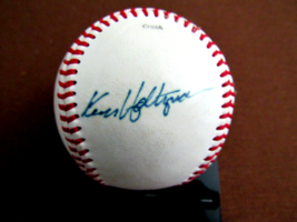 Ken Holtzman 77-78 Yankees 3 X Wsc A&#39;s Signed Auto Vintage Diamond Baseball Jsa - £193.94 GBP