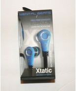 Mental Beats Xtatic High Performance Extra Bass Earbuds with Microphone ... - £8.35 GBP