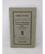 St John&#39;s Methodist Episcopal Church Orlando Florida Advertising Directo... - £39.51 GBP