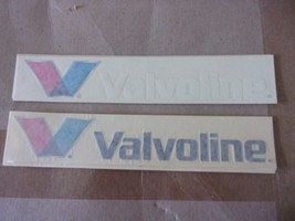 VALVOLINE Shield Gas Vinyl Decal Lubester Oil Pump Can transfer 12&quot; x 1.... - $14.85