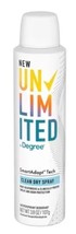Degree Unlimited Antiperspirant/Deodorant, Clean Dry Spray, 3.8 oz Can - £12.62 GBP