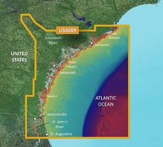 GARMIN BLUECHART® G3 VISION® HD -VUS008R-CHARLESTON TO JACKSONVILLE  MICROSD/SD image 2
