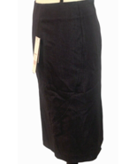 Dana Buchman Womens Straight Pencil Skirt Size 10 Lined Back Zipper Black - £10.09 GBP