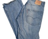 Levi&#39;s 557 men blue jeans Relaxed Boot Fit 38x32 actual 38x31.5 vintage ... - £27.36 GBP
