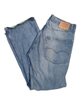 Levi&#39;s 557 men blue jeans Relaxed Boot Fit 38x32 actual 38x31.5 vintage ... - £27.05 GBP