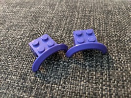 LEGO x2 Arch Mudguard Purple 98282 Car Truck Wheel 4x2 1/2x1 - $1.00