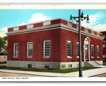 Post Office Building Saco Maine ME UNP WB Postcard F21 - $2.92