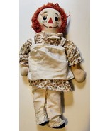 Vtg  1960s Original I Love You Knickerbocker Raggedy Ann Doll 20 Needs TLC - $463.98 MXN