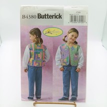 UNCUT Sewing PATTERN Butterick B4380, Childrens Threadbare 2004 Girls Ja... - £13.46 GBP