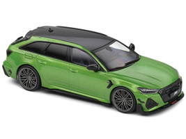 2022 Audi ABT RS 6-R Java Green Metallic with Black Top 1/43 Diecast Model Car b - £33.29 GBP