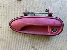 92-96 Honda Prelude Driver Left Side Door Handle OEM Exterior red - $39.59