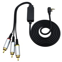 1.8 Meters 3 RCA Port Splitter A/V Adapter Cable for PSP1000/2000/3000 - £14.90 GBP