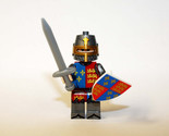 Building Toy Edward III Coat of Arms Knight Castle soldier Minifigure US - £5.09 GBP