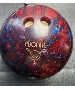 Ebonite Magnum Bowling Ball 14LB Glitter RED/PURPLE/BLUE Bowling Ball 14... - $1,046.97 MXN