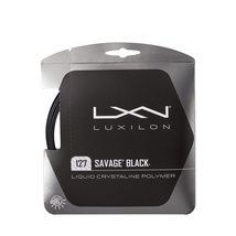 Luxilon Savage 127 Tennis String - Set, Black - £13.78 GBP