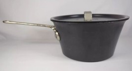 Vintage Commercial Aluminum Cookware Toledo Ohio 2 1/2 Qt Pot With Lid 1702 1/2 - £18.03 GBP