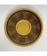 Taylor Smith &amp; Taylor Cannes Atomic Onion Brown SAUCER Plate Vintage Ret... - $23.97 CAD