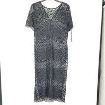 Donna Ricco Womens Plus 16 Black Lace Short Sleeve Sheath Dress NEW - £13.84 GBP