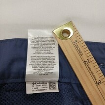 Columbia XL4452 Women’s Blue PFG Chino Flat Front Hiking Trails Nylon Shorts Sm image 5