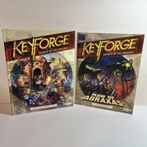 KeyForge - Secrets of the Crucible FFG Genesys RPG + Maw Of Abraxas Adventure - £30.26 GBP