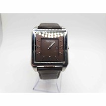 Kenneth Cole Reaction Watch Men New Battery Brown Date Dial 35mm - £35.97 GBP