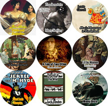 Lot of 9 Popular Classics Vol. 1 / Mp3 (Check Player) CD Audiobooks Frankenstein - £14.86 GBP