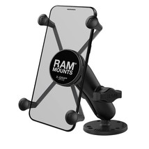 RAM MOUNTS X-Grip Large Phone Mount with Drill-Down Base RAM-B-138-UN10 with Med - £94.29 GBP