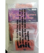 Mini Jack-O&#39;-Lantern Drawstring Treat Bags - Party Supplies - 144 Pieces... - $23.38