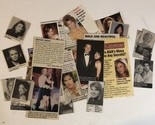 Bold And The Beautiful Vintage Clippings Lot Of 25 Small Images Soap Opera - $4.94