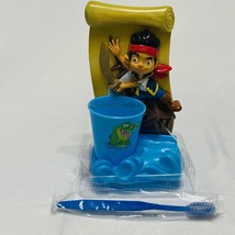 Jake & The Neverland Pirates Smile Kids Toothbrush & Holder Rinse Cup Set - $16.08 CAD