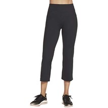 Skechers Women&#39;s Go Walk Lite High Waisted Stretch Crop Pants Black - $24.70+