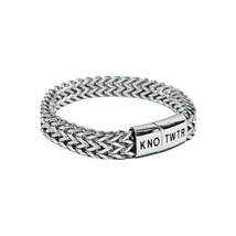 Knotwtr Unisex Bracelet Platinum - €46,89 EUR