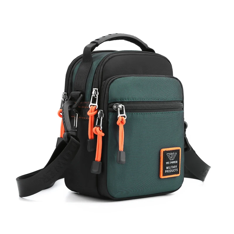 Multi-Function Men&#39;s Bag High Quality Nylon Man Messenger Bag Crossbody Bags Fas - £24.40 GBP