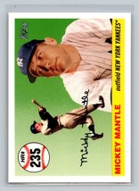 Mickey Mantle #MHR235 2007 Topps New York Yankees Mickey Mantle Home Run History - £1.56 GBP