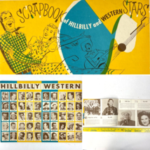 Scrapbook of Hillbilly Western Stars 1952 Cowboy Country Maddox Bros Kit... - £18.83 GBP