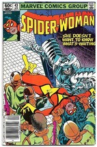 Spider-Woman #43 (1982) *Marvel Comics / Bronze Age / Silver Samurai / V... - £3.98 GBP