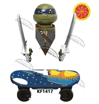 Ninja Turtle Mini Figures &amp; Building Blocks Toys for Kids to Assemble K1417 - $6.00