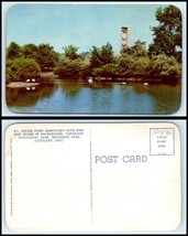 OHIO Postcard - Cleveland, Zoological Park, Water Fowl Sanctuary, Bird House R45 - $2.96