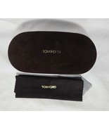 Authentic TOM FORD Glasses Sunglasses Eyeglasses Hard Case w/ Cleaning C... - $22.90 CAD
