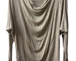 Knox Rose Top Womens  Plus Size XXL Draped Long Sleeve Party Dolman Glit... - $13.06