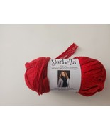 Starbella Premier Yarns Red 100% Acrylic Extra Wide Ribbon Yarn For Scar... - $5.70