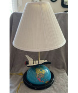 NASA Space Shuttle on Earth Half Globe Table Desk Lamp Night Light Boys ... - £63.34 GBP