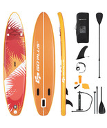 10.5&#39; Ultra-Light Inflatable Paddle Boards W/ Aluminum Paddle Pump - £233.79 GBP