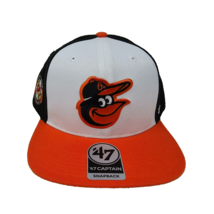 Baltimore Orioles Sure Shot &#39;47 Brand Captain Home Snap Back Hat Maryland Patch - £24.52 GBP