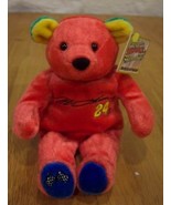 Team Salvino&#39;s Nascar JEFF GORDON TEDDY BEAR Plush NEW - $15.35