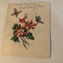 Vintage Birthday Card Birthday Greeting Box4 - $3.95