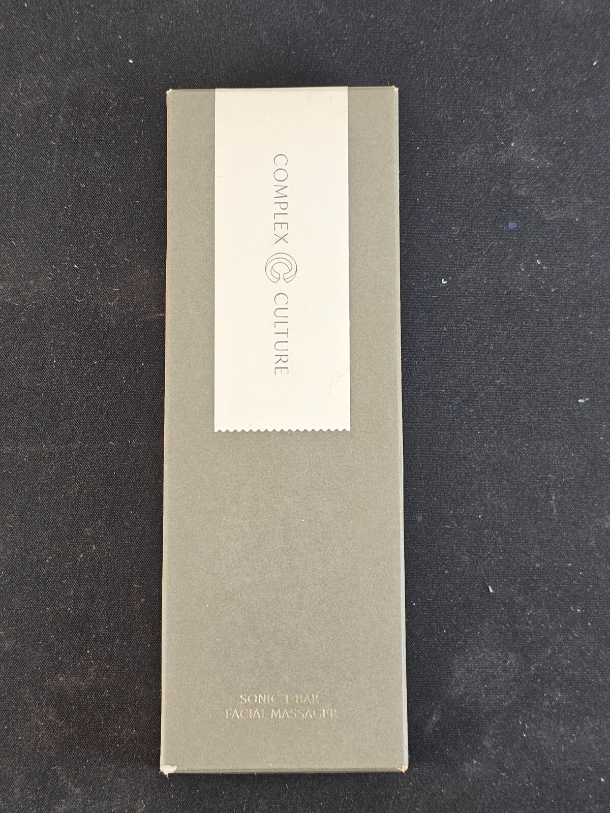 COMPLEX CULTURE Sonic T-Bar Facial Massager MSRP $58 New In Box Reduce P... - $8.86