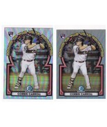 Lot Of 2 2023 Bowman Chrome Corbin Carroll Rookie of the Year Favorites ... - £9.00 GBP