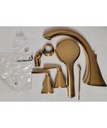 Moen T694BG Voss High Arc Roman Tub Faucet With Handheld Shower - Brushe... - $1,060.73 CAD