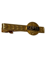 Vtg  1960&#39;s Septa 25 Years Free Mason Tie Clip Masonic Gold Toned New Ol... - $539.46 MXN